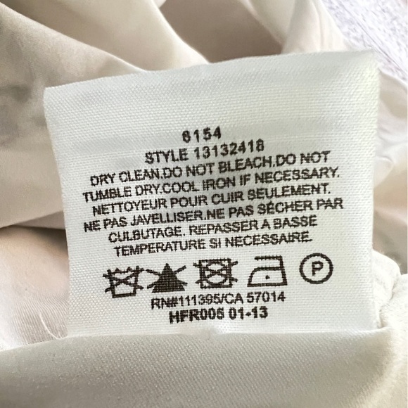 Tory Burch 100% silk blue & white floral dress size XS - Picture 12 of 12